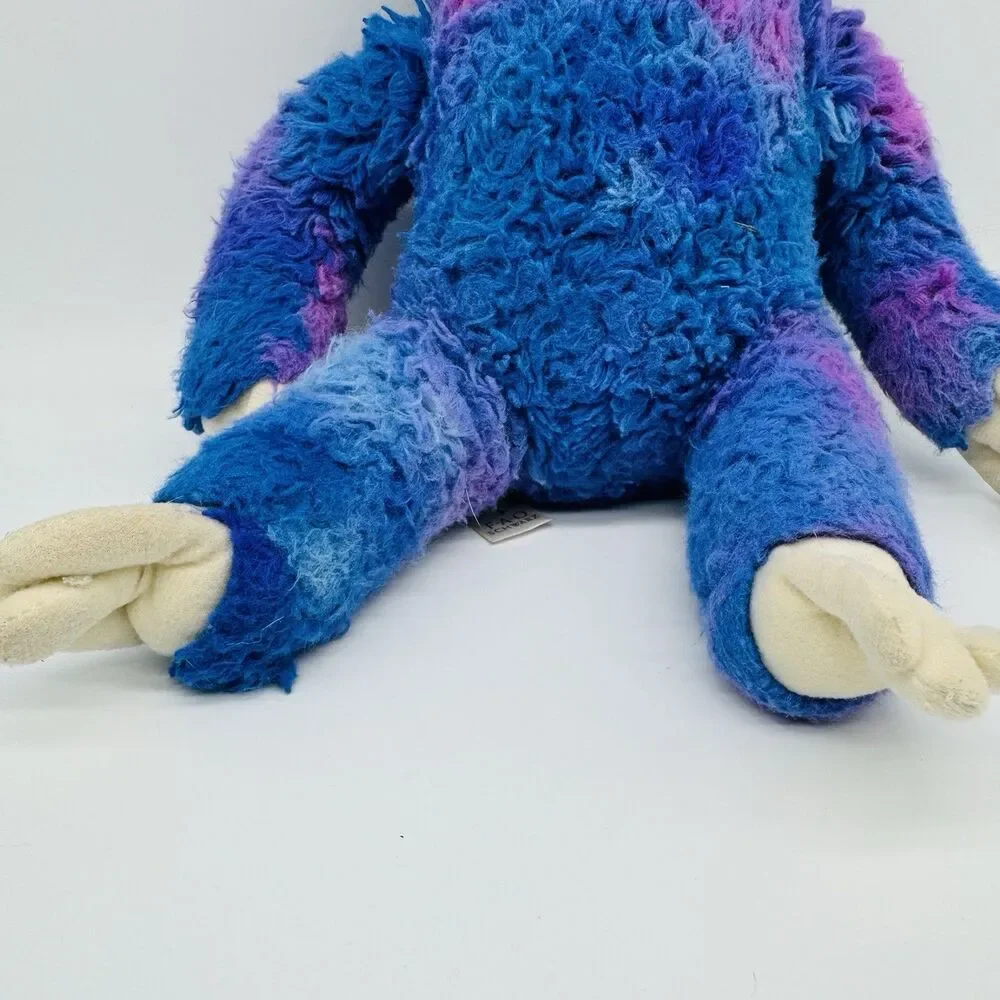 FAO Schwarz Vibrant Blue Purple Sloth Plush Stuffed Animal 2020 MerchSource 14